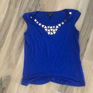 Worthington blue blouse